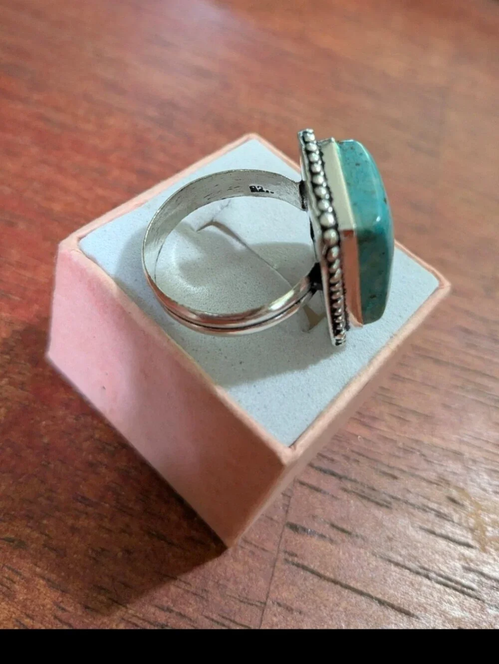 Handcrafted Quantum Quattro Unisex Ring  (10.75)